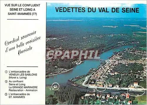 Cartes postales moderne Vedettes du Val de Seine