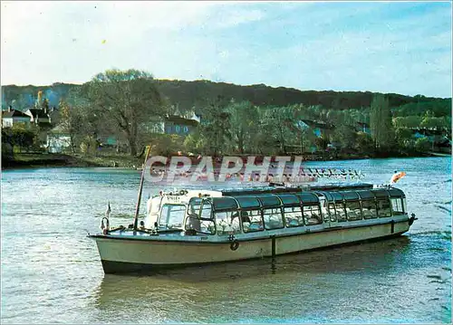 Cartes postales moderne Croisieres Touristiques sur La Seine et l'Yonne Vedettes du Val de Seine Quai du Loing