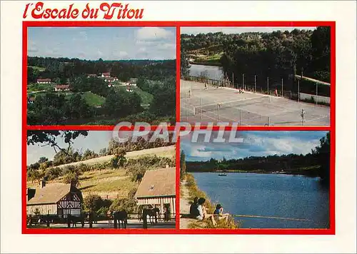 Cartes postales moderne L'Escale du Vitou Centre de Loisirs Hotel Vimoutiers Tennis