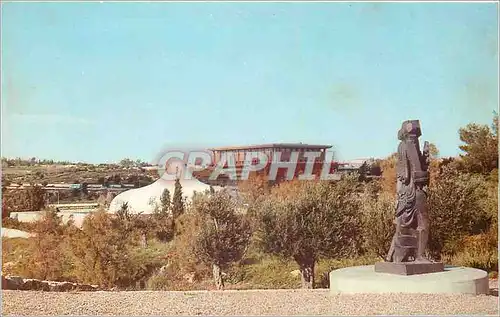 Moderne Karte Jerusalem view from the Billy Rose Garden