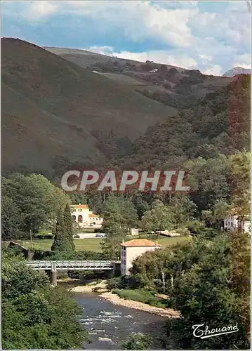 Cartes postales moderne Pays Basque Cambo La Nive et le quartier thermal