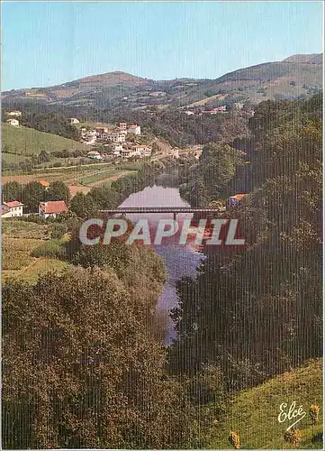 Cartes postales moderne Cambo les Bains Vue Generale sur la Nive avec le Pont Routier