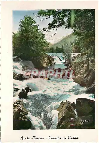 Cartes postales moderne Ax les Thermes Cascades du Castelet