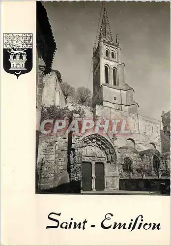 Cartes postales moderne Saint Emilion Gironde L'Eglise Monolithe