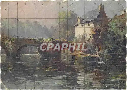 Cartes postales moderne Quimperle Finistere Le pont fleuri