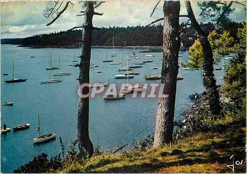 Moderne Karte Benodet Finistere L'Anse de Penfould