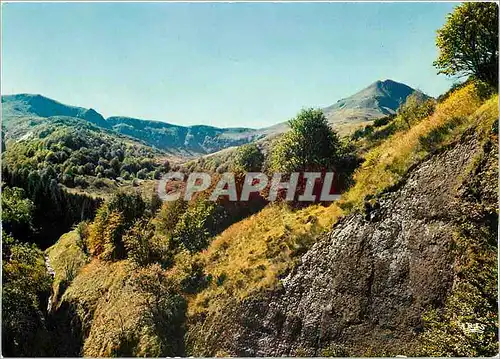 Cartes postales moderne En Auvergne Les Cascades du Puy Mary