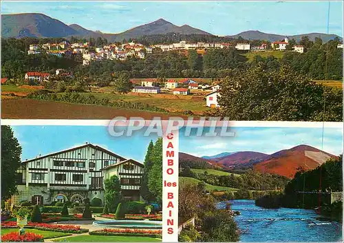 Cartes postales moderne Cambo les Bains Vue generale de la Ville La Maison d'Arnaga