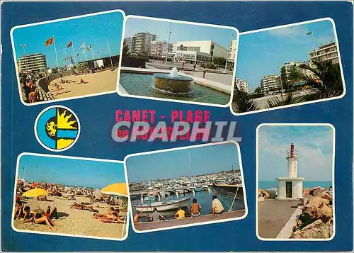 Cartes postales moderne Canet Plage Saint Nazaire en Roussillon Souvenir