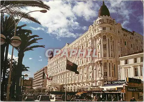 Cartes postales moderne Cannes Alpes Maritimes Sur la Croisette le Cartton