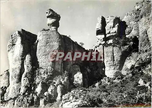 Moderne Karte Canon de la Jonte Corniche du Cousse Mejean Vases de Chine et de Sevres