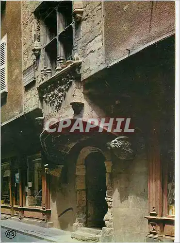 Cartes postales moderne Villefranche de Rouergue Aveyron Vieille Porte rue Marcellin Fabre