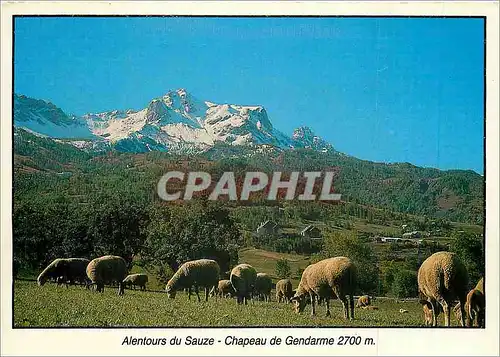 Moderne Karte Vallee de l'Ubaye Alpes de Ht Provence