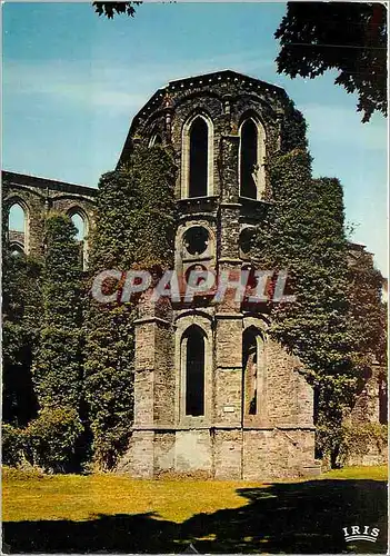 Moderne Karte Villers La Ville Ruines de l'Abbaye Bouwvallen der Abdij