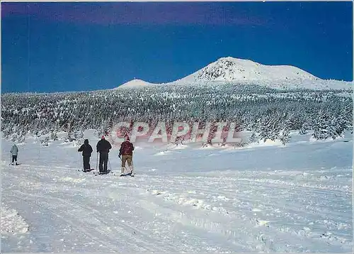 Moderne Karte Ski de Fond au Mezenc