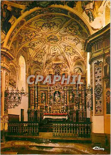 Cartes postales moderne Peisey Nancroix Savoie Interieur de la Chapelle Notre Dame des Vernettes