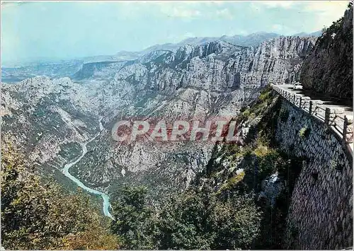 Cartes postales moderne Les Gorges Pittoresque du Verdon Route Varoise