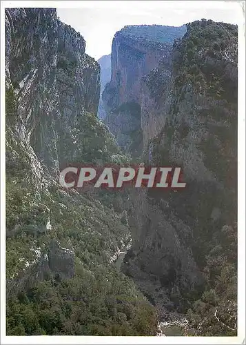 Moderne Karte Gorges du Verdon Le Point Sublime