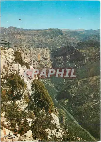 Cartes postales moderne Les Gorges Pittoresques du Verdon Route des Cretes