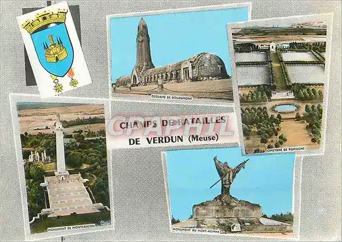 Cartes postales moderne Champs de Batailles de Verdun Meuse