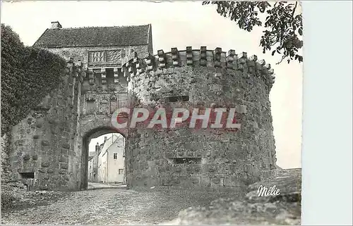 Cartes postales moderne Vezelay Yonne Le Chemin de Ronde et la Porte Neuve