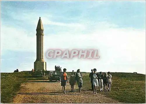 Moderne Karte La Colline de Sion Lorraine Vezelise Le Signal de Vaudemont Monument a Maurice Barres