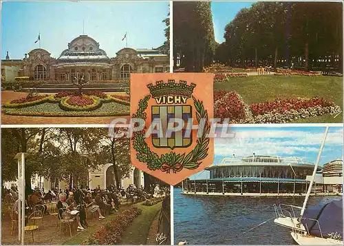 Cartes postales moderne Vichy Le Casino Le Parc La Source de l'Hopital