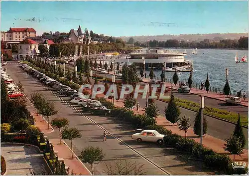 Cartes postales moderne Vichy Allier Boulevard de Latire de Tassigny et le Rotonde du Lac