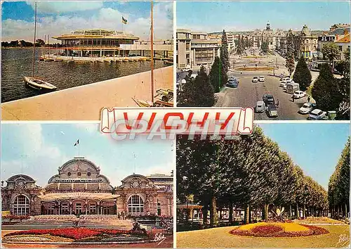 Cartes postales moderne Vichy Allier de gauche a droite