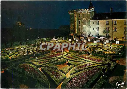 Cartes postales moderne Villandry Indre et Loire Le Chateau et les Jardins Renaissance