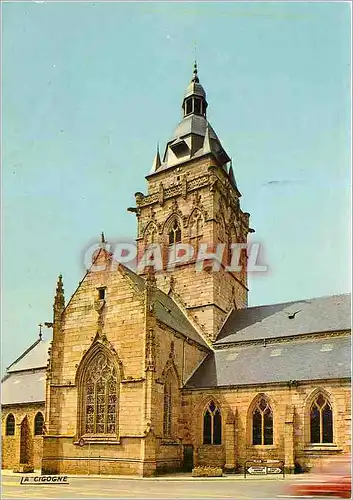 Cartes postales moderne Villedieu Les Poeles L'Eglise en granit
