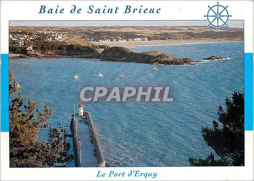 Cartes postales moderne Baie de Saint Brieuc Le Port d'Erquy