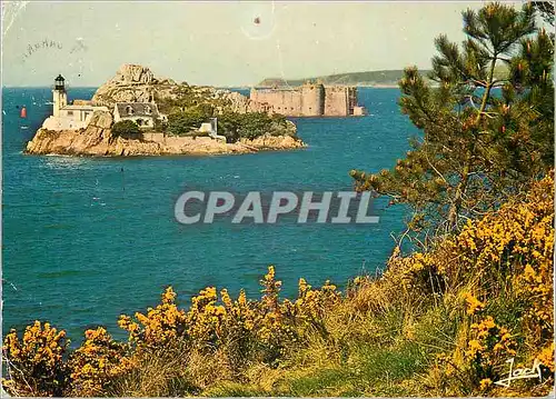 Cartes postales moderne Carantec L'Ile Louet et le Chateau du Taureau