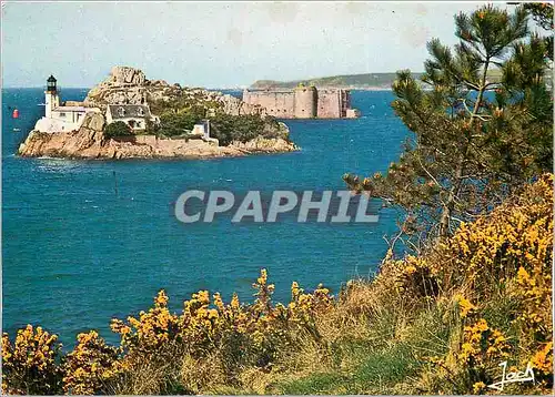 Cartes postales moderne Carantec L'Ile Louet et le Chateau du Taureau