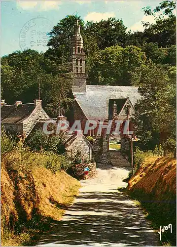 Moderne Karte La Bretagne Chateaulin Finistere Chapelle de Notre Dame