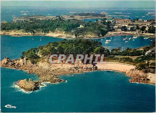 Cartes postales moderne Ile de Brehat Cote d'Armor Vue aerienne Petit Guerzido