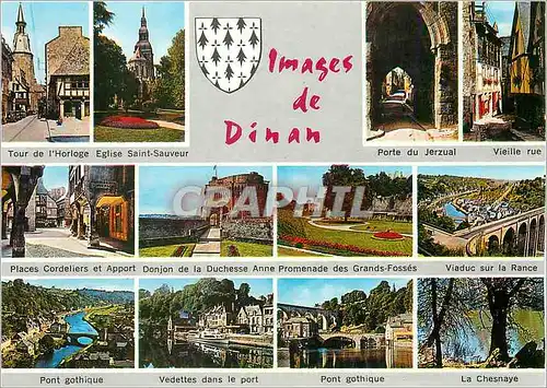 Cartes postales moderne Images de Dinan