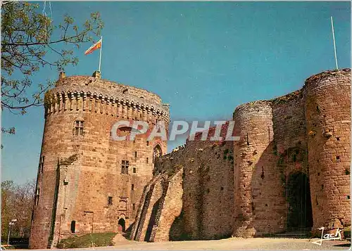 Cartes postales moderne Dinan La Porte du Guichet et le Chateau
