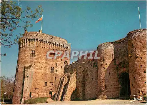 Moderne Karte Dinan La Porte du Guichet et le Chateau