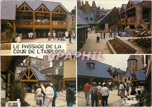 Cartes postales moderne Le Passage de la Tour de l'Horloge Dinan Cotes du Nord