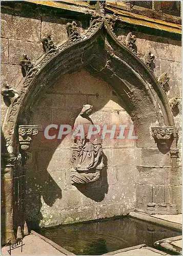 Cartes postales moderne La Bretagne La Fontaine miraculeuse du Folgoet