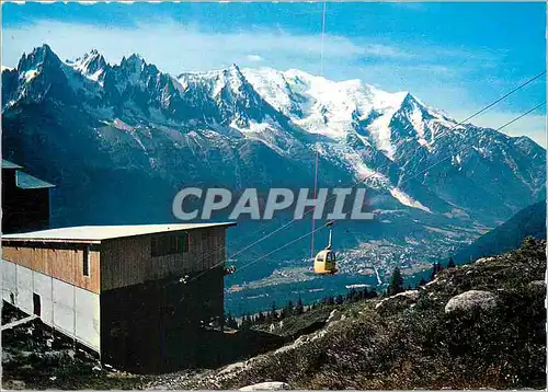 Cartes postales moderne Vallee de Chamonix La Flegere