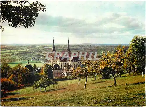Cartes postales moderne La Chapelle Montligeon Orne France La Basilique dans les Champs