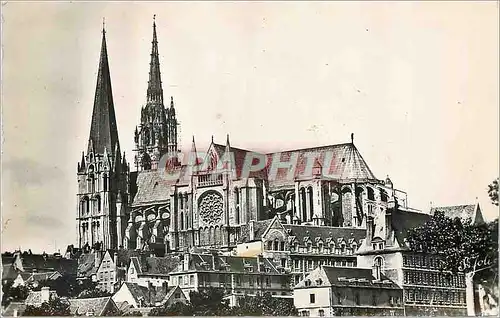 Cartes postales moderne Chartres E et L Le Cathedrale