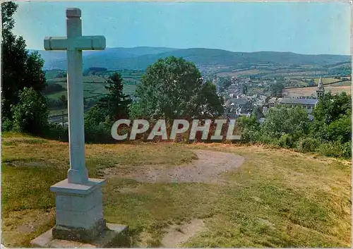 Cartes postales moderne Chateau Chinon Nievre Vue generale prise depuis le Calvaire