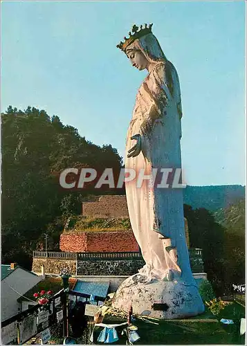 Cartes postales moderne Chateauneuf les Bains P de D La Vierge du Pic Alibert