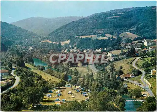 Cartes postales moderne Chateauneuf les Bains P de D Vue generale Vallee de la Sioule
