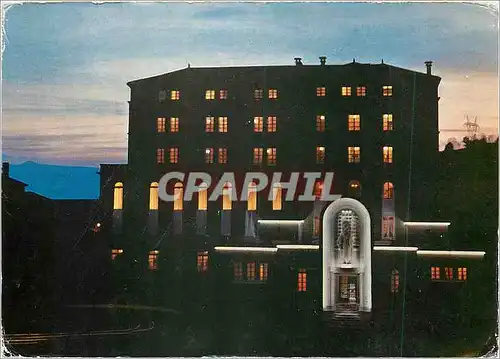 Cartes postales moderne Foyer de Charite Chateauneuf de Galaure Drome vue de nuit du Foyer de Charite