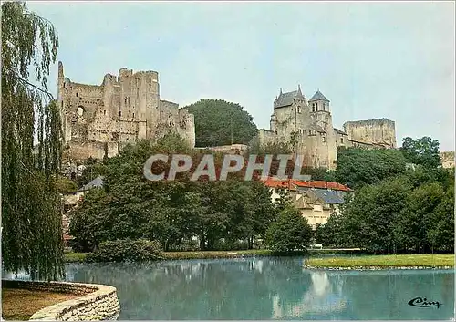 Cartes postales moderne Route Touristique de la Vallee de la Vienne Chauvigny Vienne Les Ruines des Chateaux