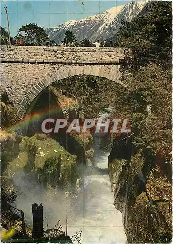 Cartes postales moderne Les Pyrenees Environs de Cauterets Le Pont d'Espagne